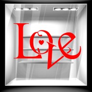 Αυτοκόλλητο βιτρίνας - Αγίος Βαλεντίνος 34